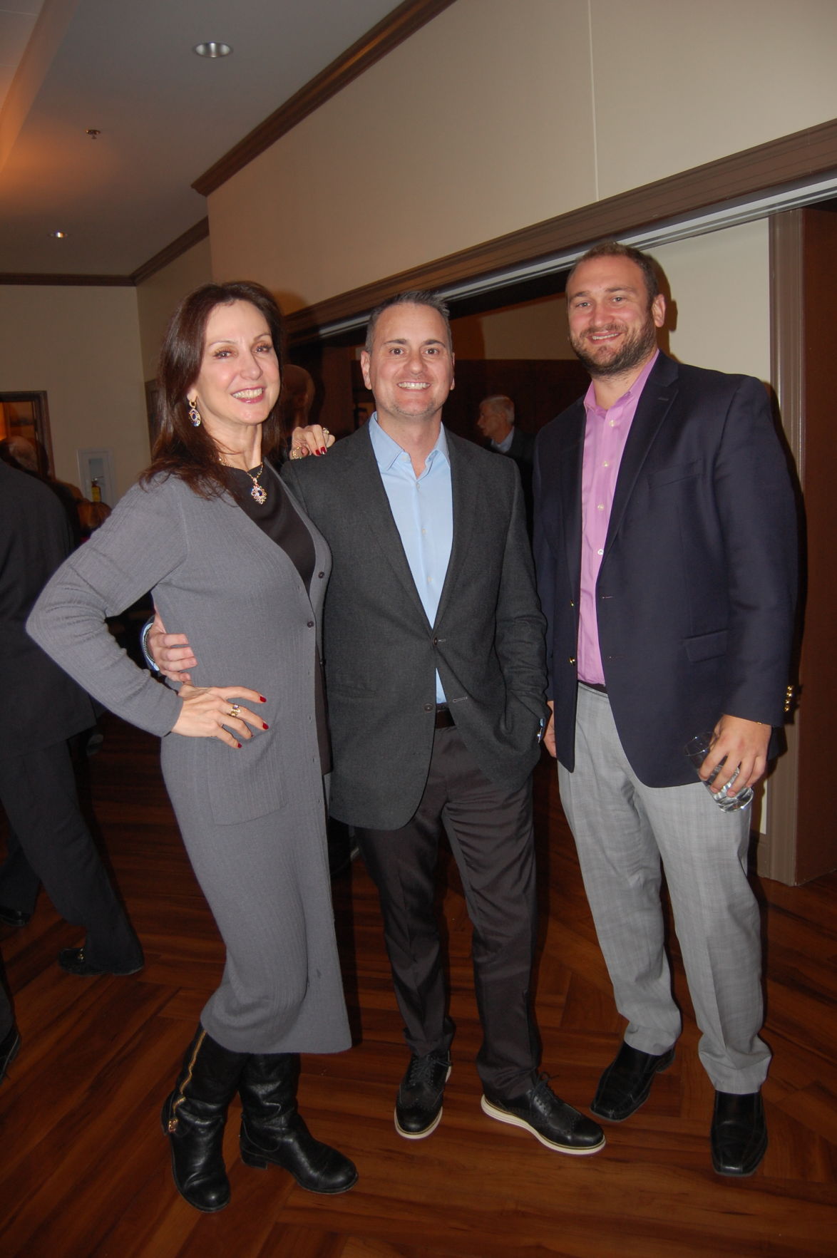 Erica Courtney, John Carter, Brooks Phillips